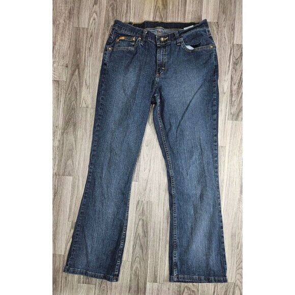 (3/$35) Riders Womens Size 12 Petite Pockets Denim Blue Jeans - Picture 1 of 13